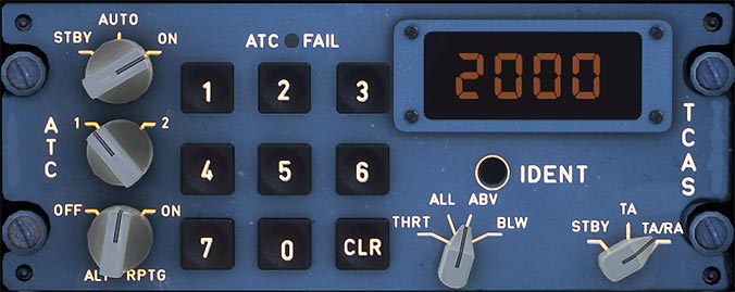 ATC-TCAS Panel